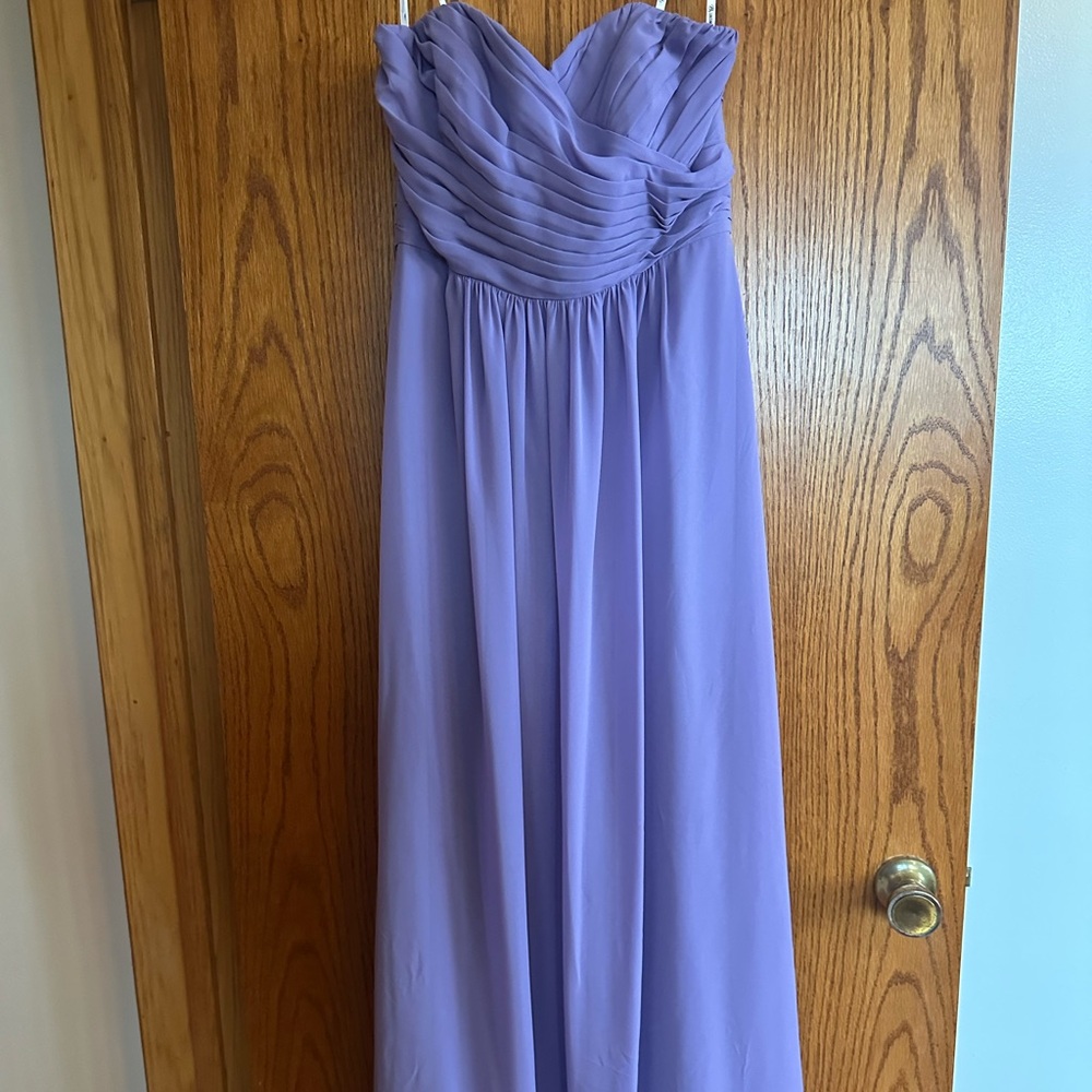 Lavender Bridesmaids Dress